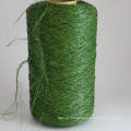 M shape straight & curly garden artificial grass yarn